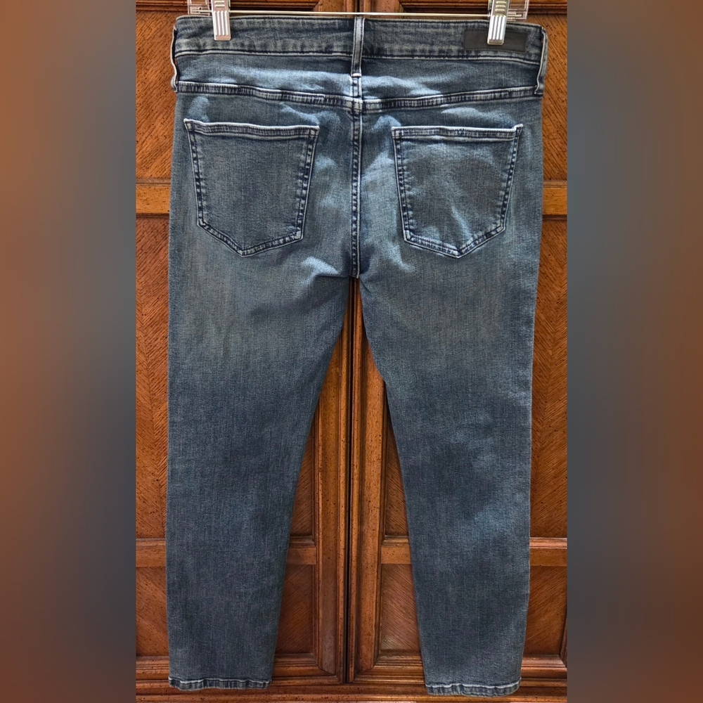 Y2K Calvin Klein "Slim Boyfriend" Low-Rise Straight Leg Jeans Size 6 - Picture 6 of 8